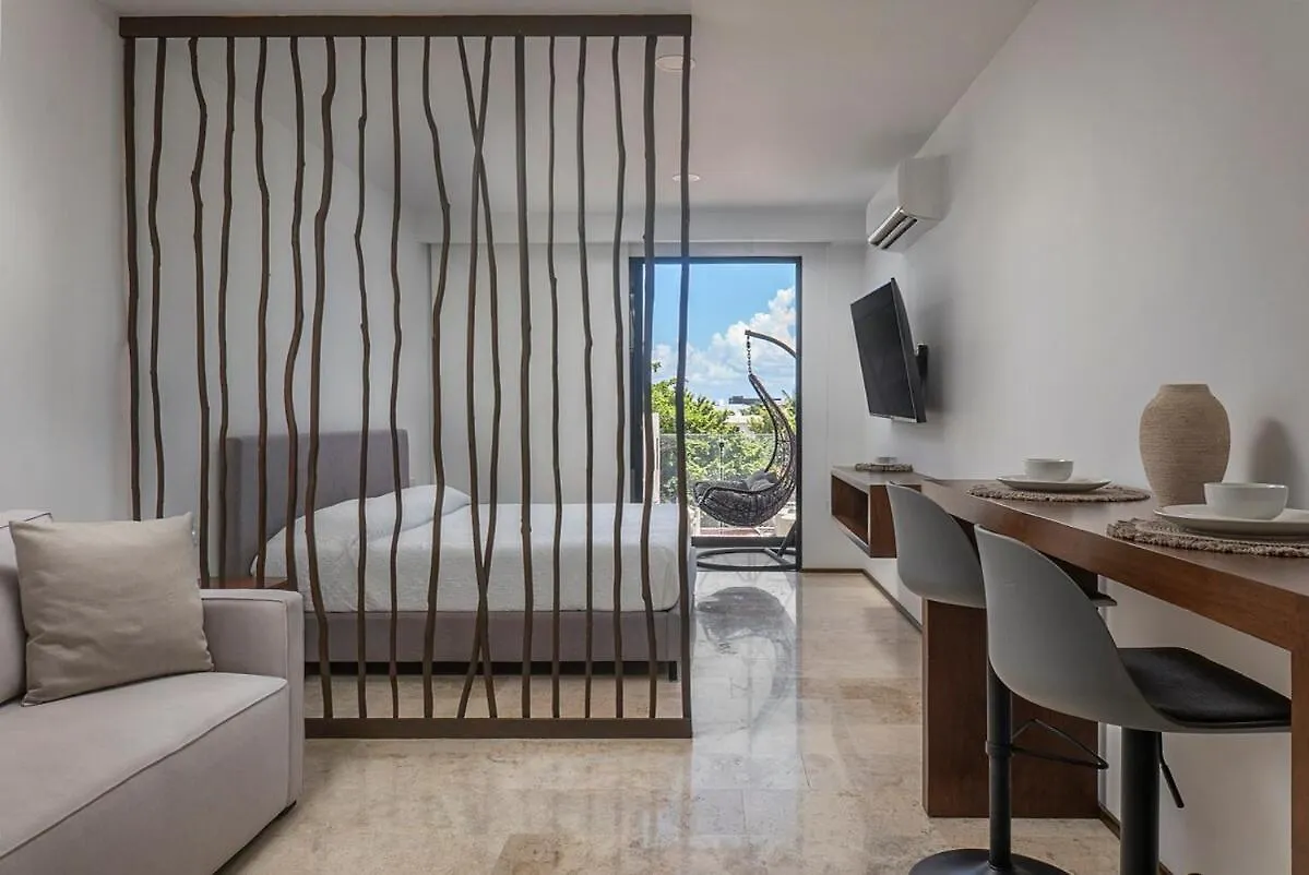 Sea Studio 4 Blocks From 5Th Avenue And The Beach Playa del Carmen Apartment